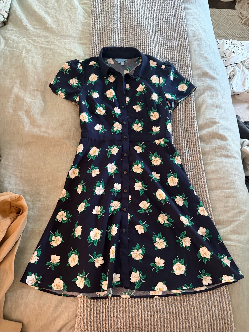 Draper James floral collared dress